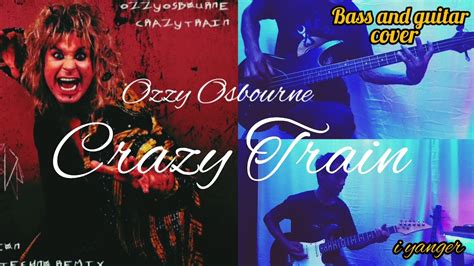 crazy train - bass and guitar cover - YouTube