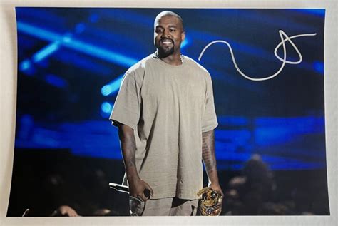 Kanye West signed autographed 8×12 photo photograph Yeezy Yeezus autographs - Prime Autographs ...