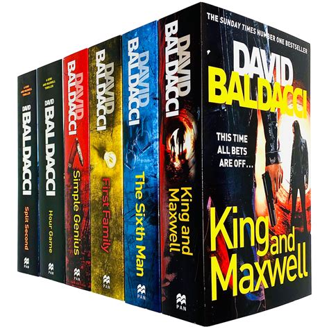 King and Maxwell Series 6 Books Collection Set by David Baldacci | The Book Bundle