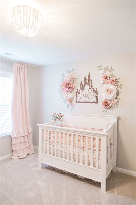 Disney Nursery in 2024 | Baby girl nursery room ideas pink, Girl ...