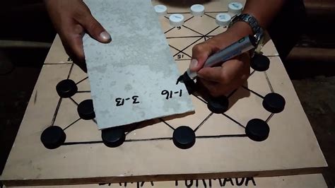 dama (how to numbering of the board) - YouTube