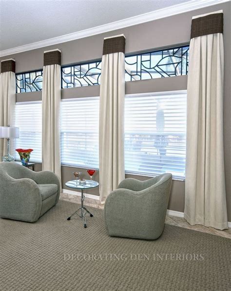 Pin on IDEAS | Curtains with blinds, Custom windows, Custom window ...