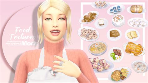 Food Texture Mods: Hyperrealistic Meals You Need To try! — SNOOTYSIMS