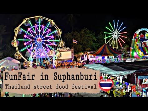 Perya ng Thailand || Thailand street food festival and Funfair || Filipino couple in Thailand ...