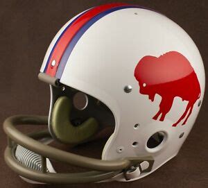 BUFFALO BILLS 1965-1973 NFL Authentic THROWBACK Football Helmet | eBay