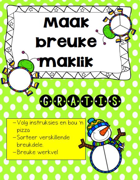 Maak breuke maklik - Juffrou Met Hart