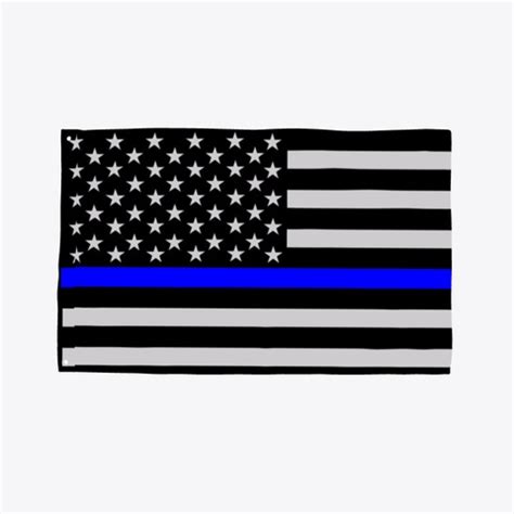 Thin Blue Line Police Flag Products