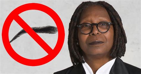 Here's Why Whoopi Goldberg Doesn't Have Eyebrows... You Probably Never Noticed