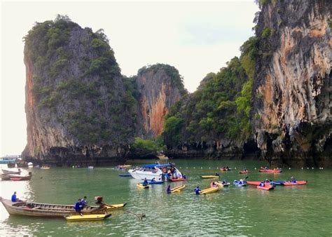 Paddling through the caves of Phang Nga Bay and making sure they are preserved for the future ...