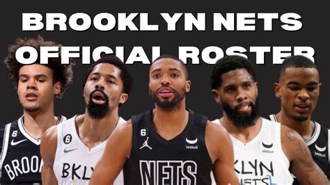 BROOKLYN NETS OFFICIAL ROSTER 2022-2023 NBA SEASON - YouTube