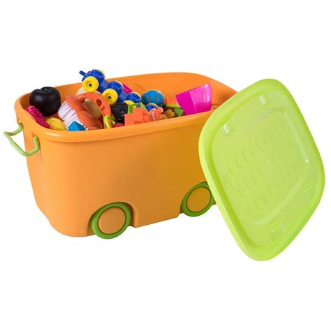 Stackable Toy Storage Box with Wheels - Walmart.com - Walmart.com