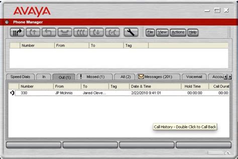 Avaya one-X Communicator Software Informer: Screenshots