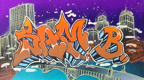 Sam Graffiti Canvas - YouTube