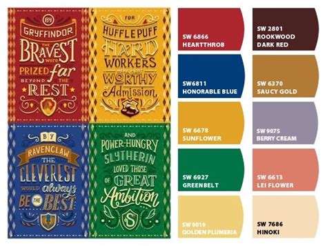 Harry Potter House Colors Paint – Warehouse of Ideas