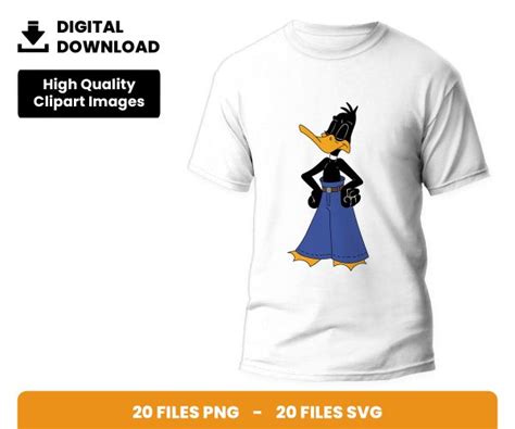 20 Clipart - Daffy Duck - EclipArtCo