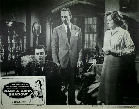 Cast a Dark Shadow (1955) lobby card (3) | Dirk Bogarde, Robert Flemyng, Margaret Lockwood