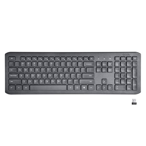 onn. Wireless Silent Fullsize Keyboard - Walmart.com