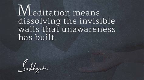 Sadhguru's Quotes on Meditation