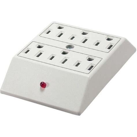 6-Outlet Wall Mount Surge Protector - Walmart.com - Walmart.com