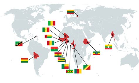 16 Countries With Green Yellow Red Flags - Flagsmore.com