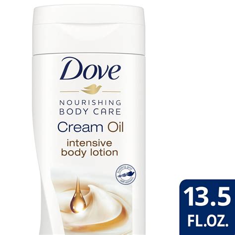 Dove Cream Oil Intensive Extra Dry Body Lotion, 13.5 fl. Oz. - Walmart.com - Walmart.com