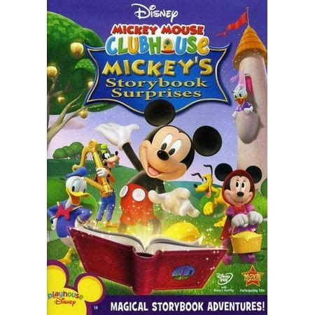 Mickey Mouse Clubhouse: Mickey's Storybook Surprises (DVD) - Walmart.com