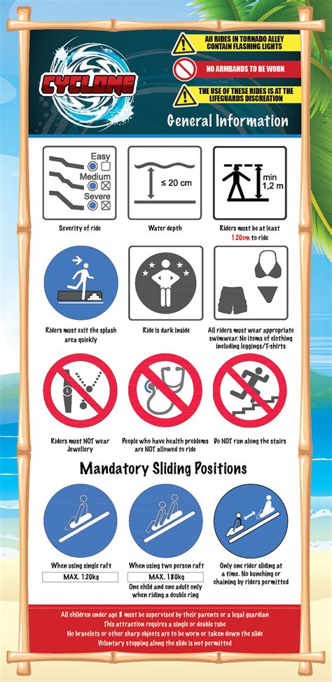 Safety Information - Waterworld Leisure Resort