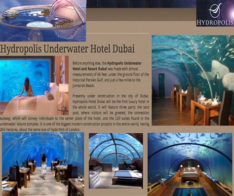 Hydropolis Underwater Hotel - Dubai | Underwater hotel, Hotels and resorts, Breathtaking places