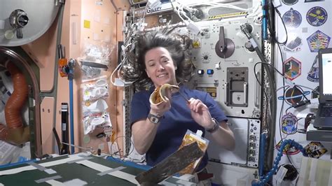 NASA Astronaut Shows The Type of Food Eaten and Prepared on The International Space Station ...