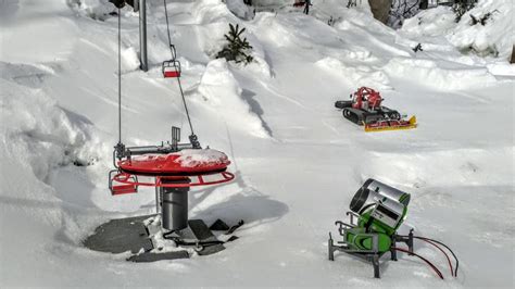 Model Ski Lift Winter 20/21 | Christmas village, Christmas train set, Ski lift