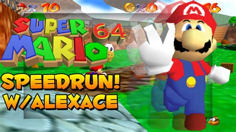 SUPER MARIO 64 SPEEDRUN! - MY BEST TIME! - YouTube