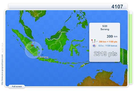 Interactive map of Indonesia Cities of Indonesia . Geography map games ...