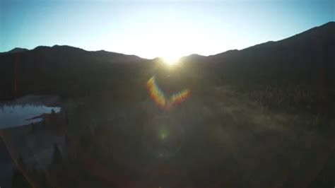 Beautiful Aerial View of Bright Sunrise ... | Stock Video | Pond5