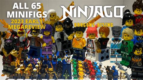 LEGO Ninjago Dragons Rising: Every Minifig Megareview! - YouTube