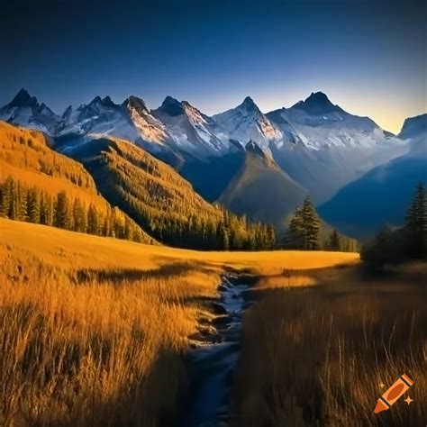 Pictures of mountainous landscapes and hiking trails