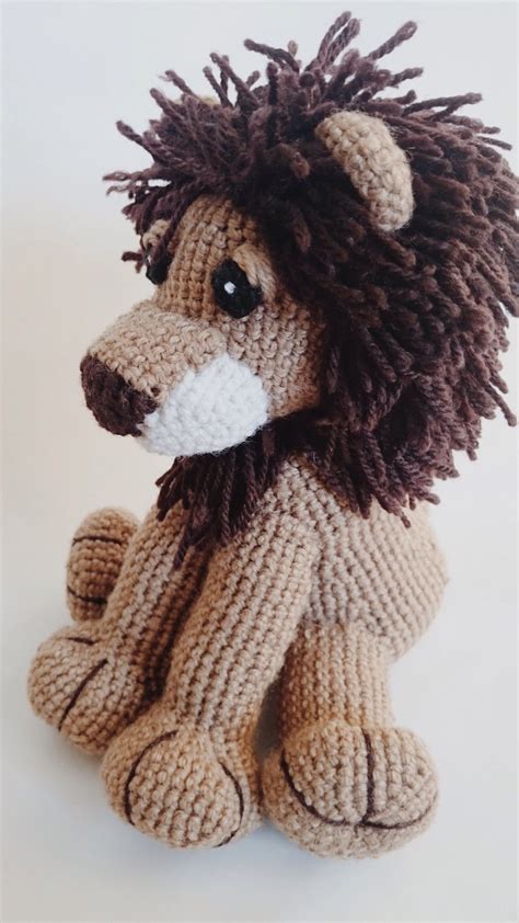 Free Crochet Lion Pattern Web Crochet Lion Yuma Pdf Amigurumi Free Pattern. - Printable ...