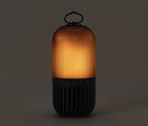 Flickering Bonfire Bluetooth Speaker Features Soothing Flameless LED ...