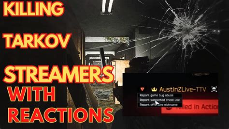 KILLING TARKOV STREAMERS 1 (WITH REACTIONS) (IN 4K) - YouTube