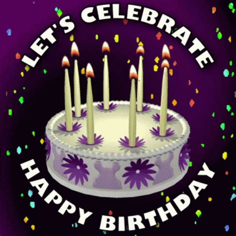 Lets Celebrate Your Birthday Happy Birthday GIF - Lets Celebrate Your ...