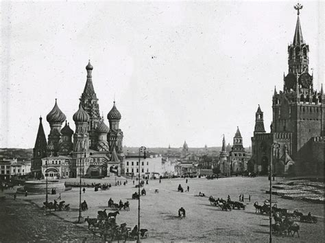 Vintage photos of Moscow in the past (19th century) | MONOVISIONS - Black & White Photography ...