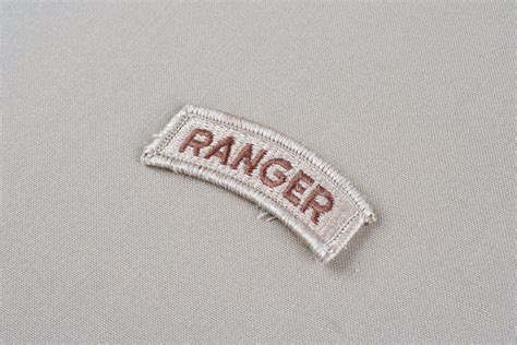 US ARMY ranger tab stock photo. Image of background - 101493756