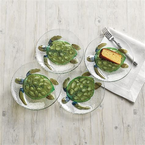 Turtle Dessert Plates | Gump's