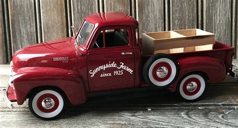 Diecast Vintage Pickup Truck, Vintage Truck Decor, Farmhouse Truck ...