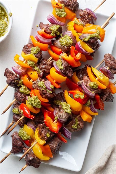 Beef Kabobs in Oven | Recipe | Food, Kabobs, Beef kabobs in oven