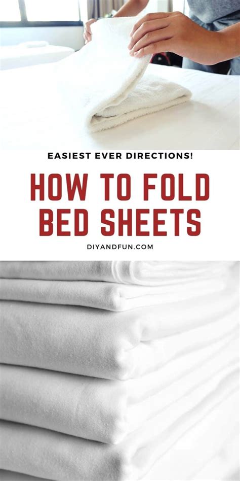 How to Fold a Bed Sheet - DIY and Fun