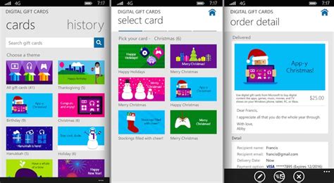 Microsoft rolls out digital gift cards for Windows and Xbox stores