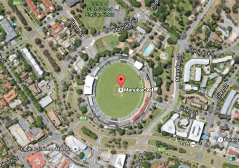 Barr in background as Manuka Oval plan lands | Riotact