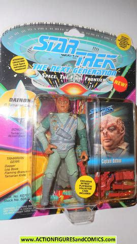 Star Trek DATHON tamarian captain 1993 next generation playmates moc – ActionFiguresandComics