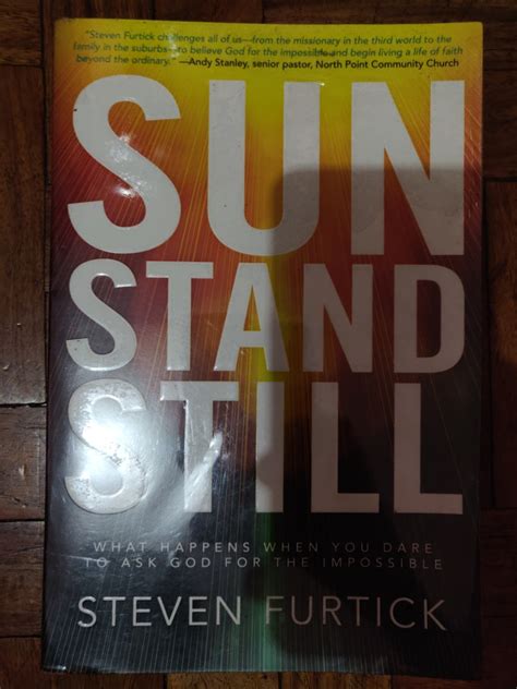 Sun Stand Still - Steven Furtick, Hobbies & Toys, Books & Magazines ...