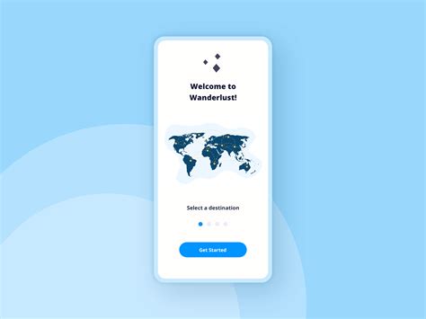 Travel App Onboarding UI by Jenny Segal on Dribbble